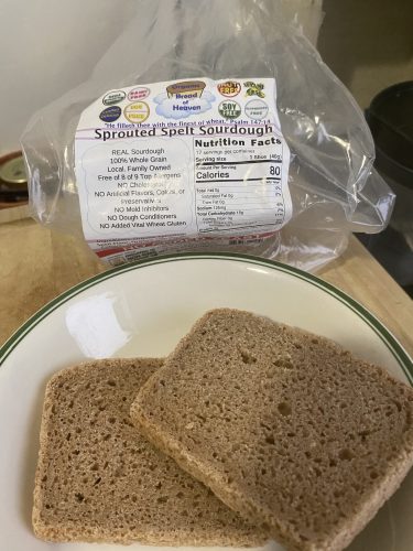 100% Sprouted Spelt Sourdough photo review