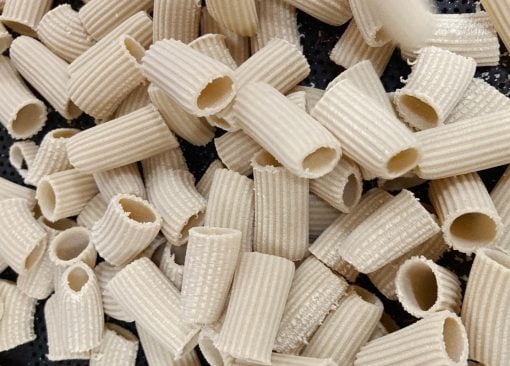 High-Fiber Sourdough Rigatoni Pasta