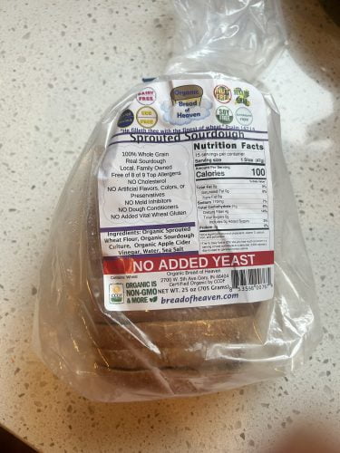 100% Sprouted Whole Wheat Sourdough photo review