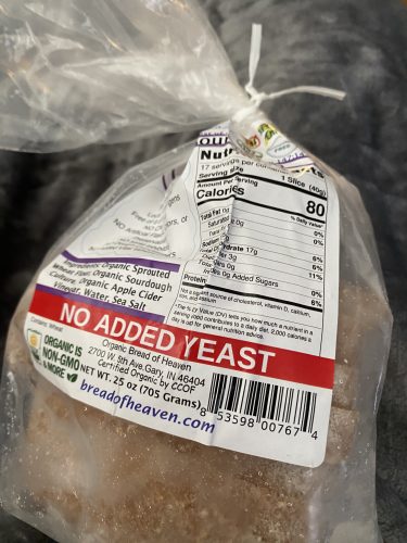 100% Sprouted Whole Wheat Sourdough photo review