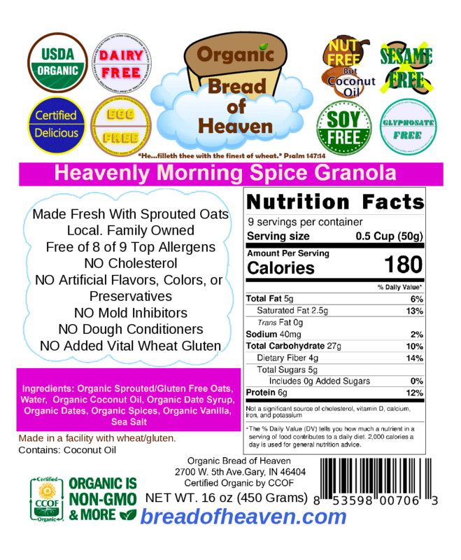 Heavenly Morning Spice Granola - Image 2