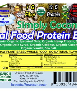 Real Food Protein Bars - Simply Coconut