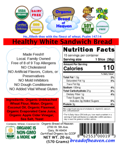 Alternative view of Healthy White Sandwich Bread