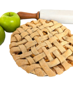 Blue Ribbon Apple Pie - 9 inch in diameter - Maple Syrup