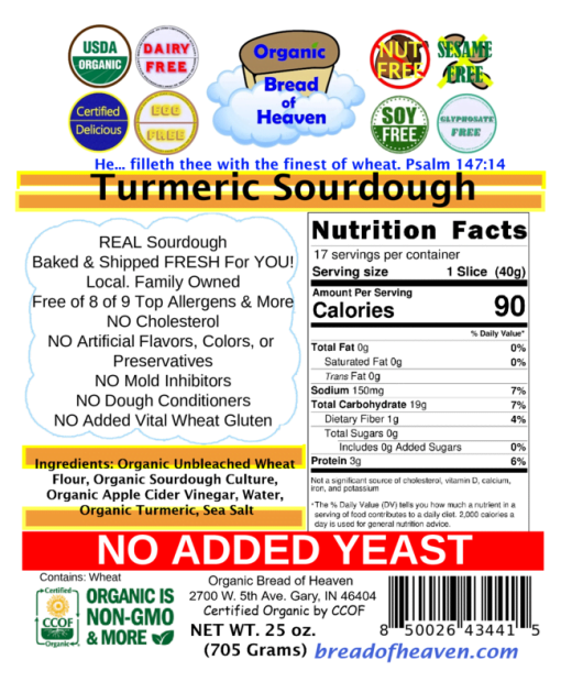 Turmeric Sourdough - Image 2