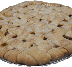 Blue Ribbon Apple Pie - 9 inch in diameter - Maple Syrup