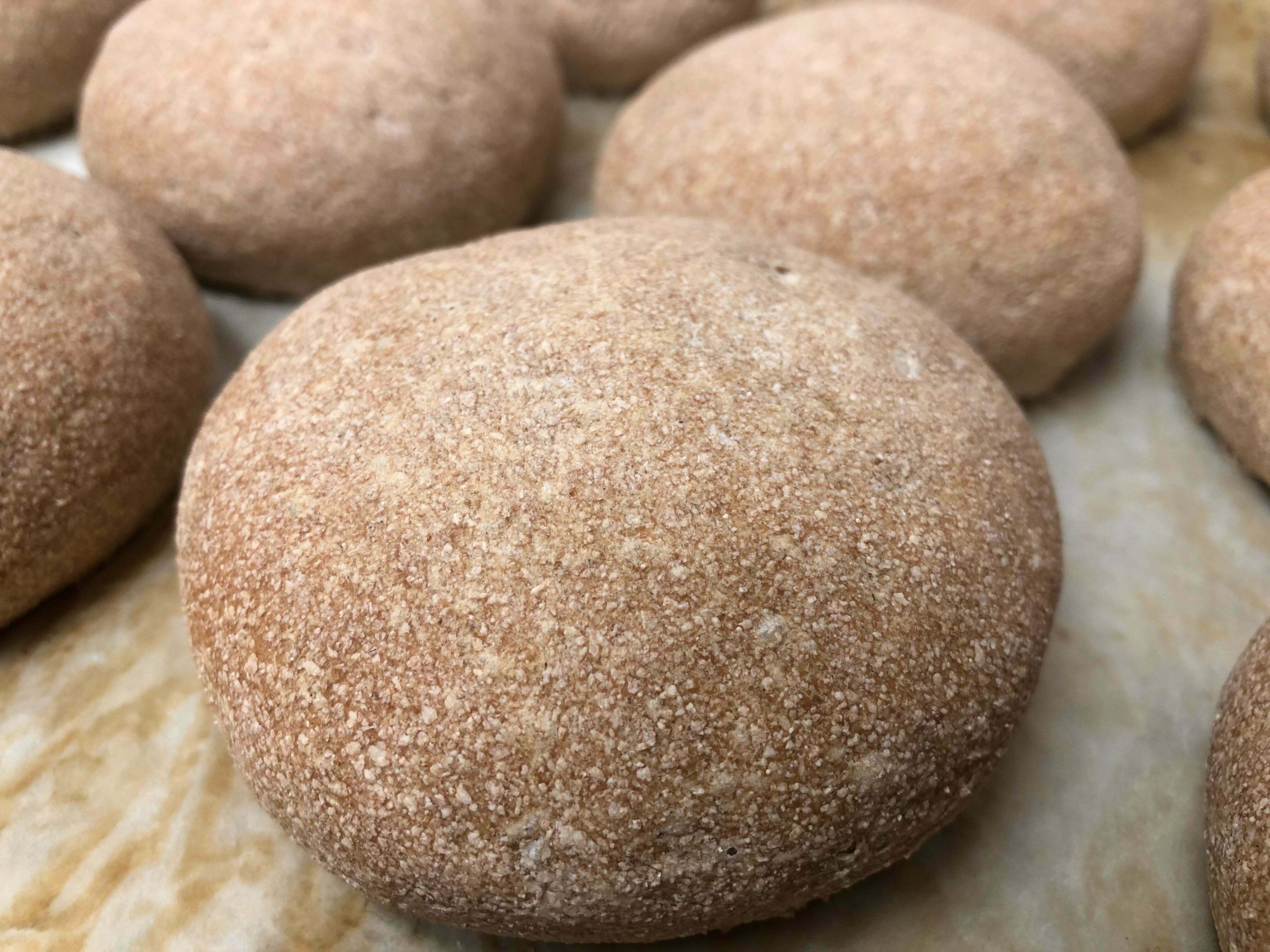 100% Sprouted Spelt Sourdough Buns - 6 pk - Image 2