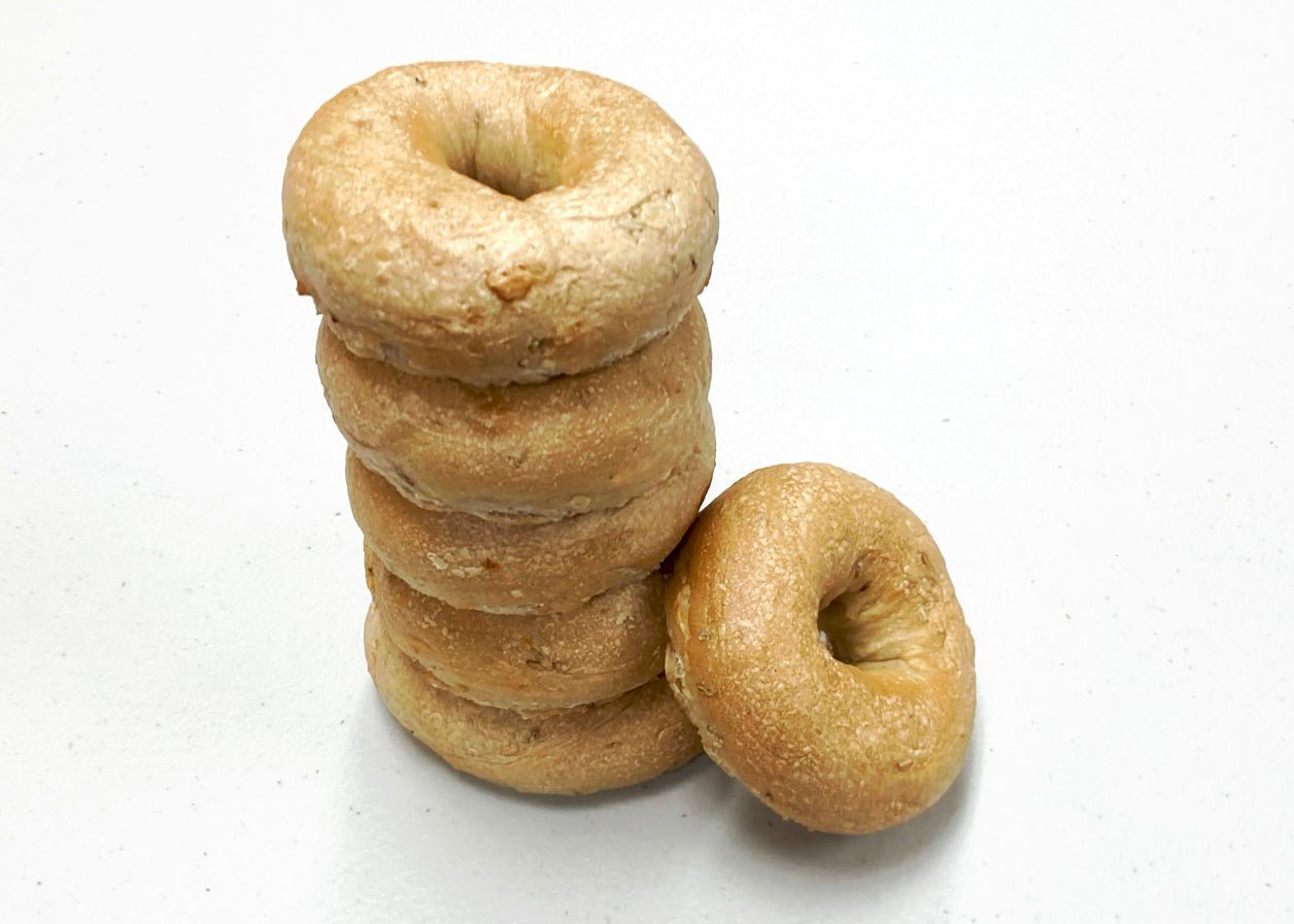 Sprouted Rye Sourdough Bagels