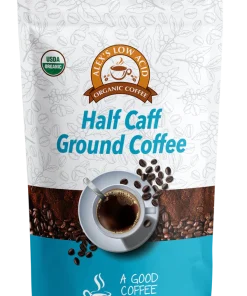 Alex's Low Acid Organic Coffee Half Caff Fresh Ground-12 oz.