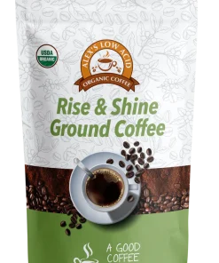 Alex's Low Acid Organic Coffee Rise and Shine Fresh Ground-12 oz.
