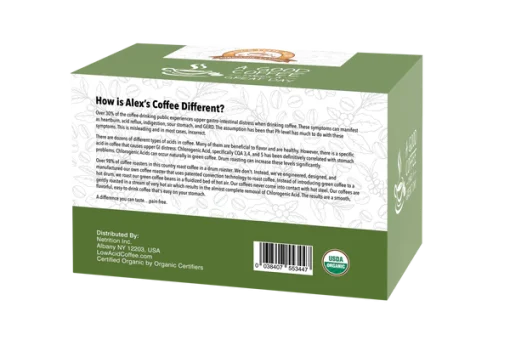 Alex's Low Acid Organic Coffee Rise & Shine- K Cups - Image 2