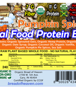 Alternative view of Real Food Protein Bars - Pumpkin Spice