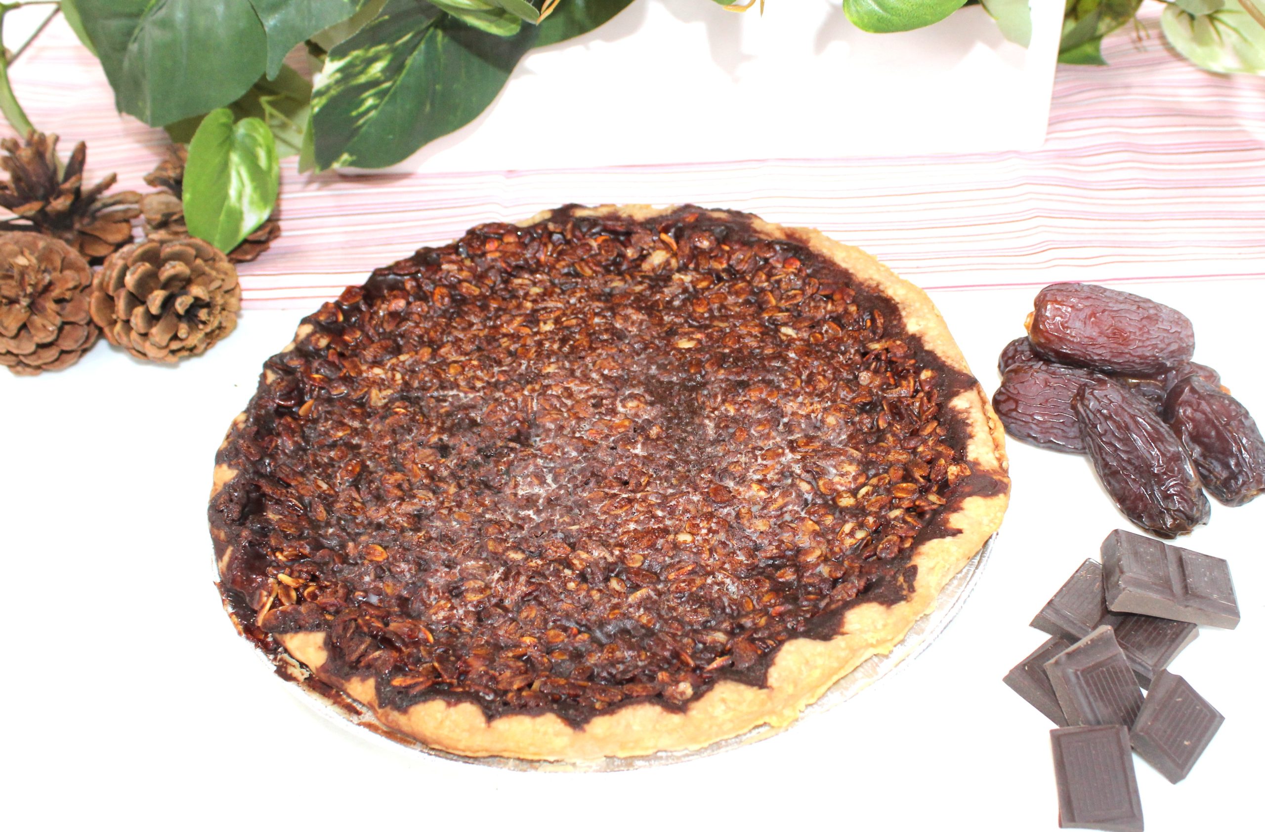 Chocolate Bottom Candy Pie - 9 inch