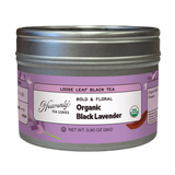Organic Loose Leaf Tea Tin - Black Lavender Black Tea