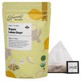 Organic Lemon Ginger - Herbal Tea Bags, 50 Count